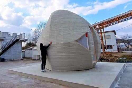 2022年3月、愛知県小牧市で完成した日本初の3Dプリンター住宅