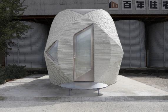 日本初の3Dプリンター住宅「Sphere」（特記以外の写真、資料：セレンディクス）