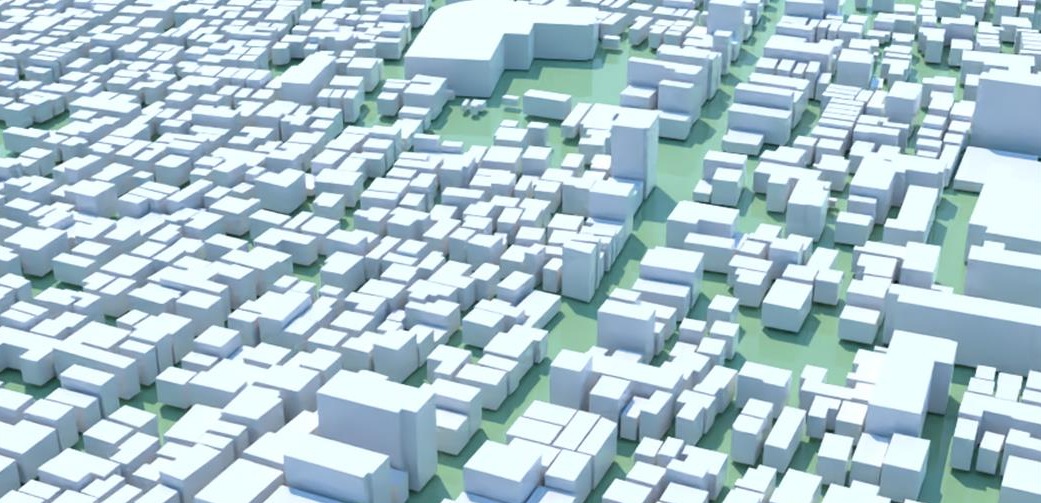 3D都市モデル「PLATEAU」をFBX2020形式で読み込むこともできる