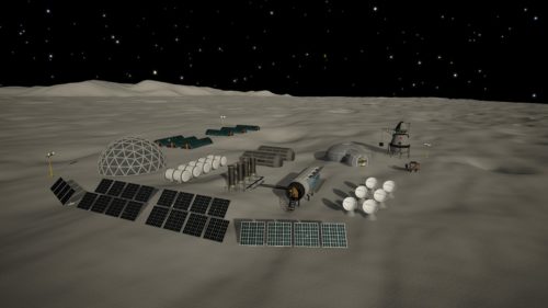 月面基地や月面プラントの用地選定や施工計画も、リアルに行える