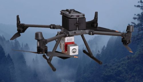 ドローン搭載型レーザースキャナー「Terra Lidarシリーズ」(以下の写真:テラドローン)