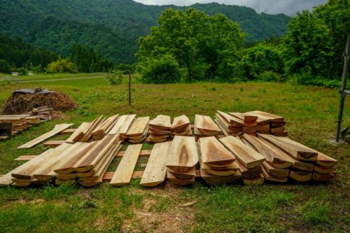 木材としての利用が難しかった端材