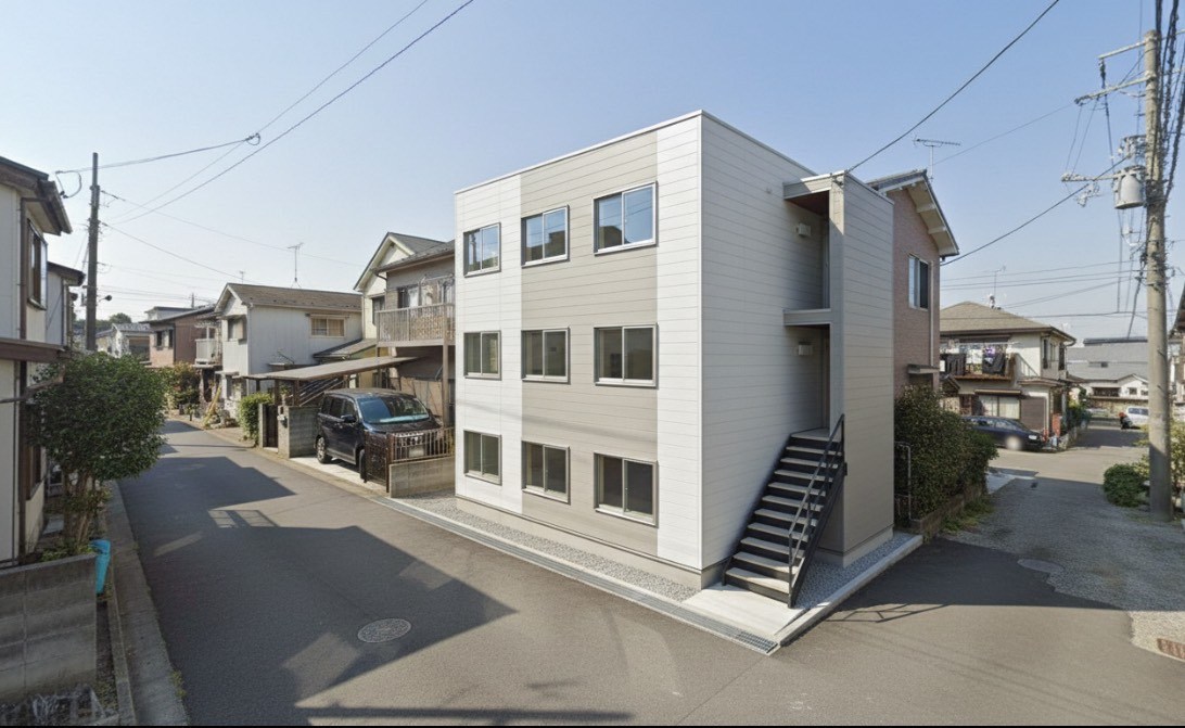 街並みに溶け込むように自動作成されたCGパース