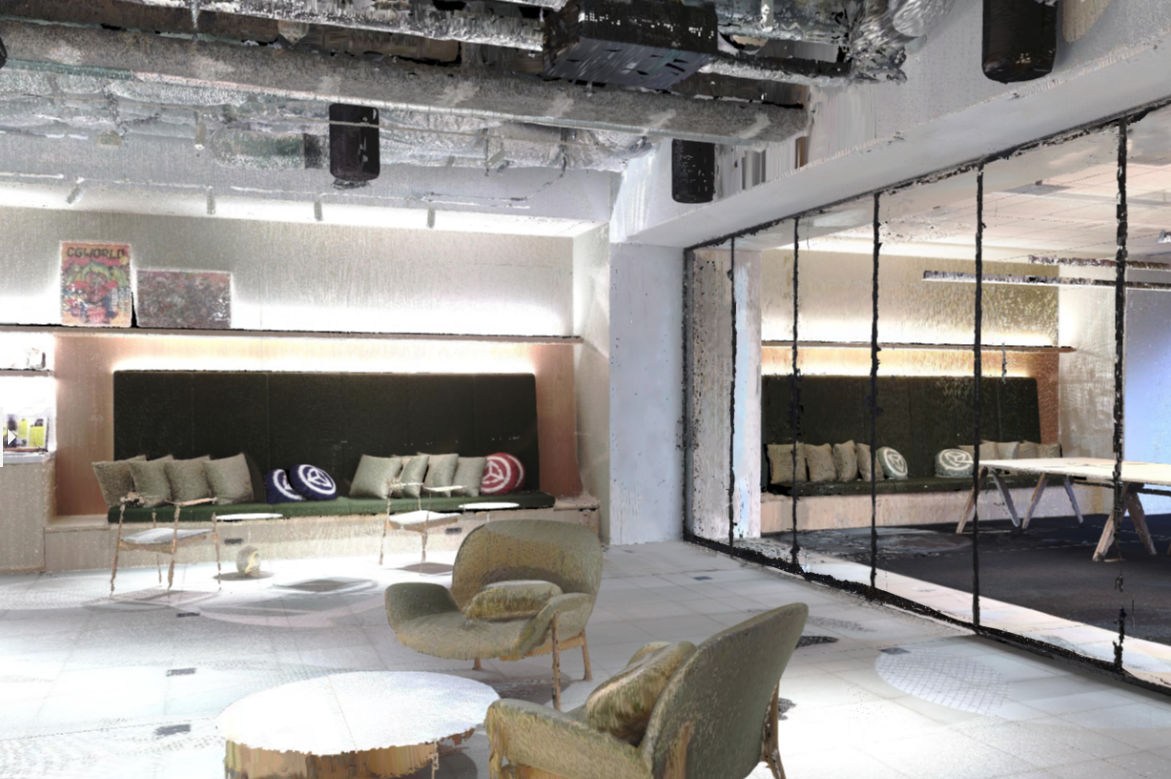 AIによって自動作成された3Dモデル