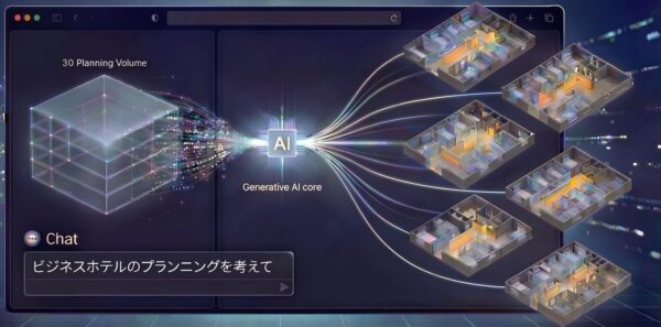 自然言語で指示するとBIMモデルを作ってくれる「ACIMUS」（以下の資料：ACIMUS）