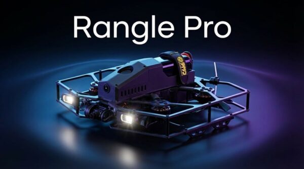 狭小空間点検用の自律制御ドローン「Rangle Pro」(以下の写真、資料:DRONE SPORTS)